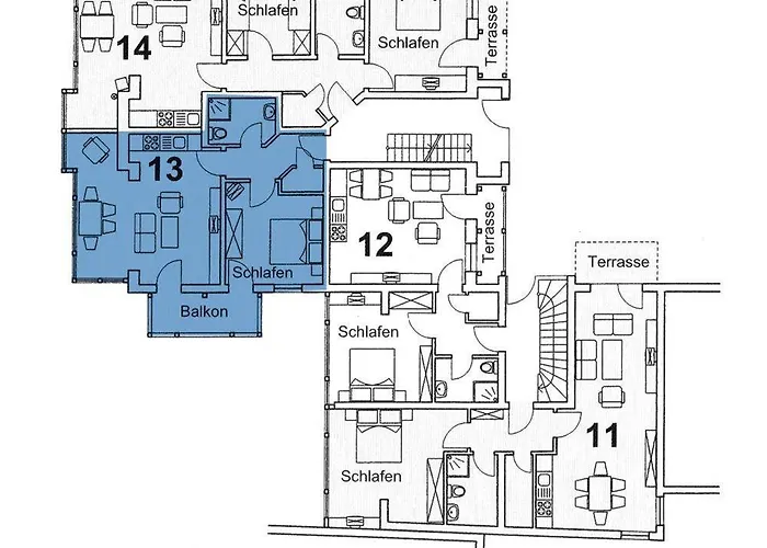Apartment Eden Typ 3 / 13 *